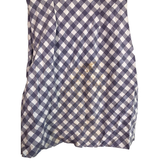 Saylor Hadleigh Gingham Blue White Mini Dress XS - Picture 11 of 15
